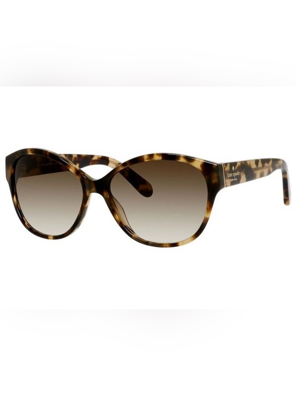 kate spade Kiersten/S Tortoise Shell Sunglasses with Gradient Brown Lenses